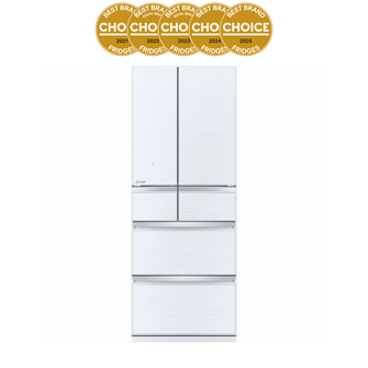 Mitsubishi Electric 470L Multi Drawer Diamond White