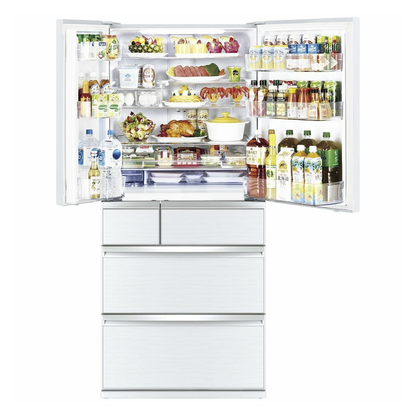 Mitsubishi Electric 700L Multi Drawer Frost Free Diamond White