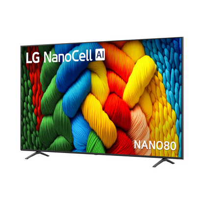 LG 55" NANO80  4K UHD LED SMART TV (2025)