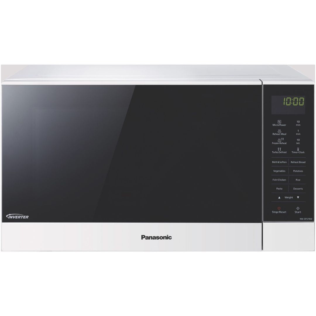 Panasonic 27L Inverter Microwave Oven in White - NNSF564WQPQ image_1