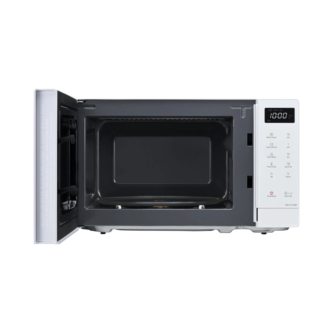 Panasonic 20L 800W Compact Microwave Oven White