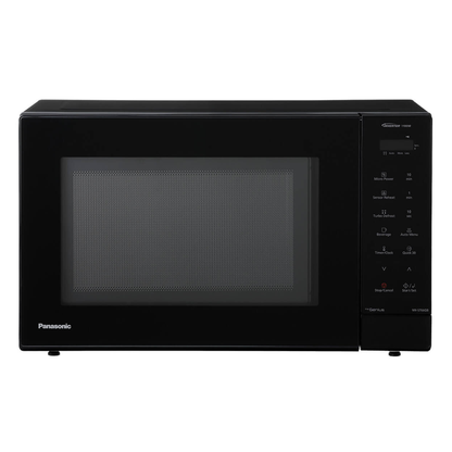 Panasonic 32L 1100W Microwave Oven - Sleek Black Glass