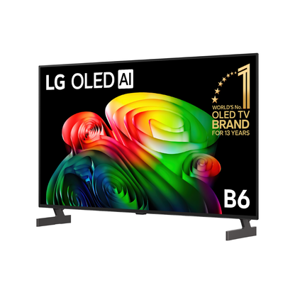 LG 48" OLED AI B6 4K SMART TV (2026)