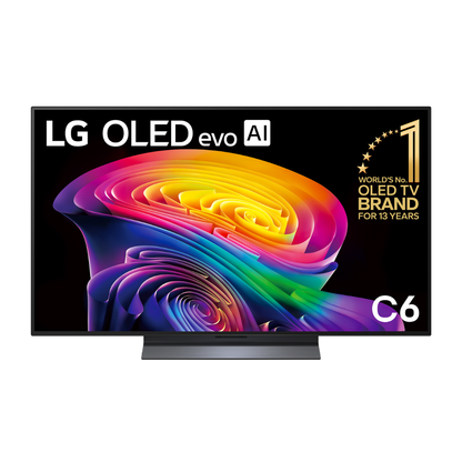 LG 48" OLED EVO AI C6 4K SMART TV (2026)