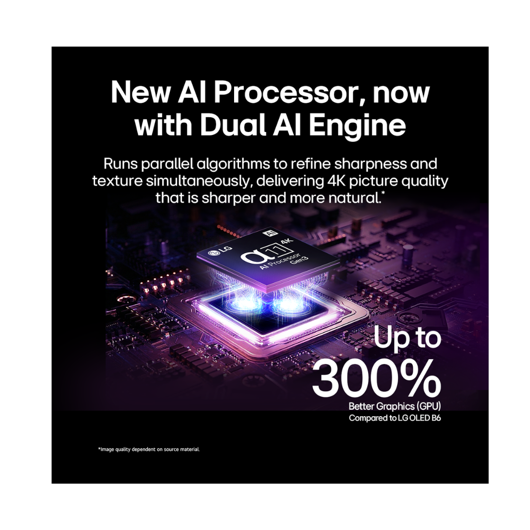 LG 48" OLED EVO AI C6 4K SMART TV (2026)