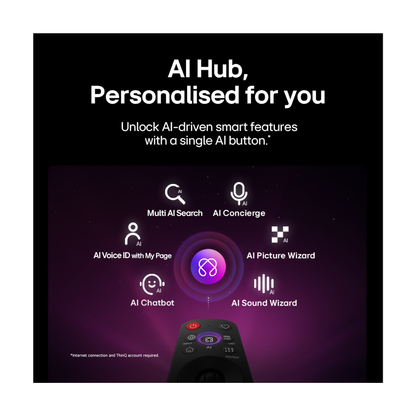 LG 55" OLED AI B6 4K SMART TV (2026)