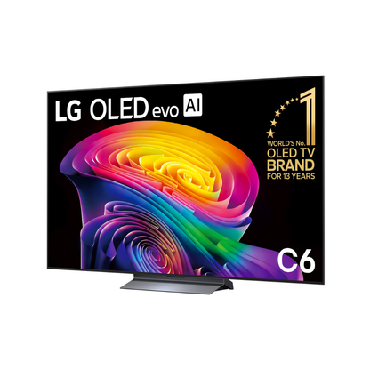 LG 65" OLED EVO AI C6 4K SMART TV (2026)