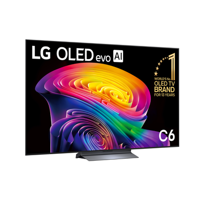 LG 65" OLED EVO AI C6 4K SMART TV (2026)