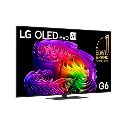 LG 65" OLED EVO AI G6 4K SMART TV (2026)