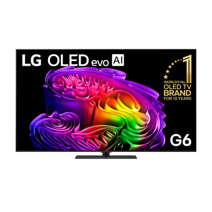 LG 65" OLED EVO AI G6 4K SMART TV (2026)