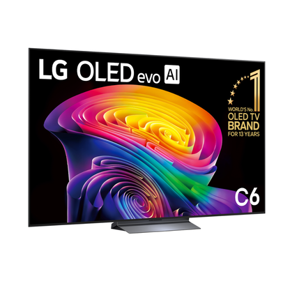 LG 77" OLED EVO AI C6 4K SMART TV (2026)