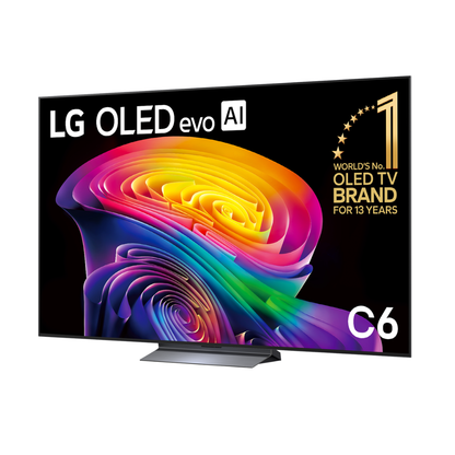 LG 77" OLED EVO AI C6 4K SMART TV (2026)