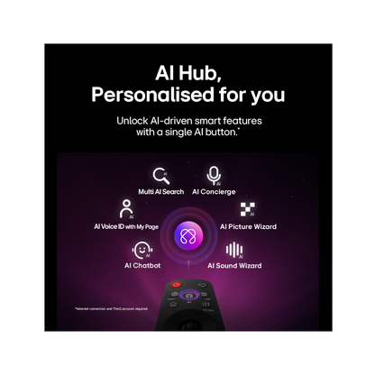 LG 77" OLED EVO AI G6 4K SMART TV (2026)