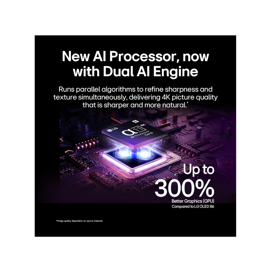 LG 77" OLED EVO AI G6 4K SMART TV (2026)