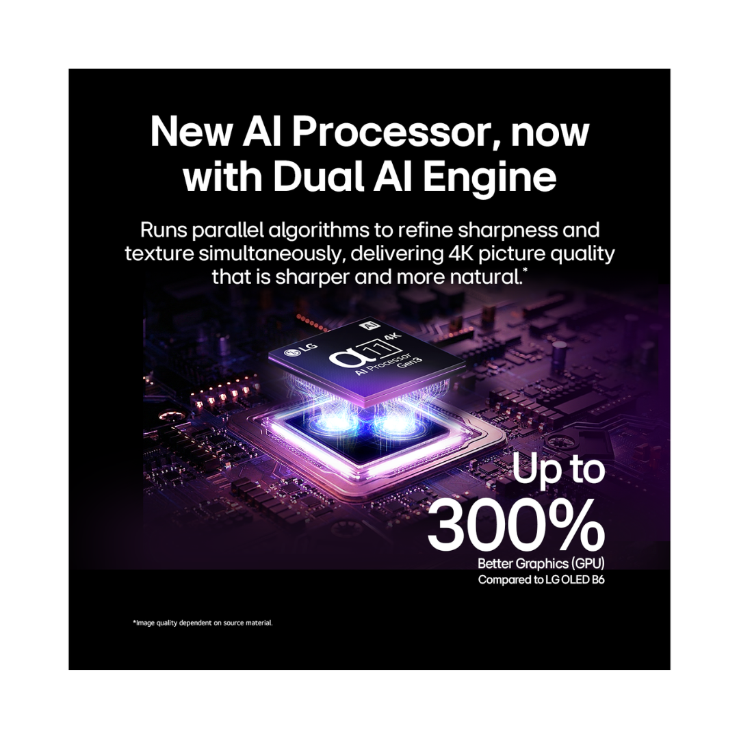 LG 83" OLED EVO AI G6 4K SMART TV (2026)