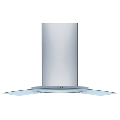 Omega Appliances 90cm Curved Glass Canopy Rangehood