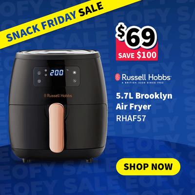 Russell Hobbs 5.7L Brooklyn Air Fryer on sale now for $69 - Save $100