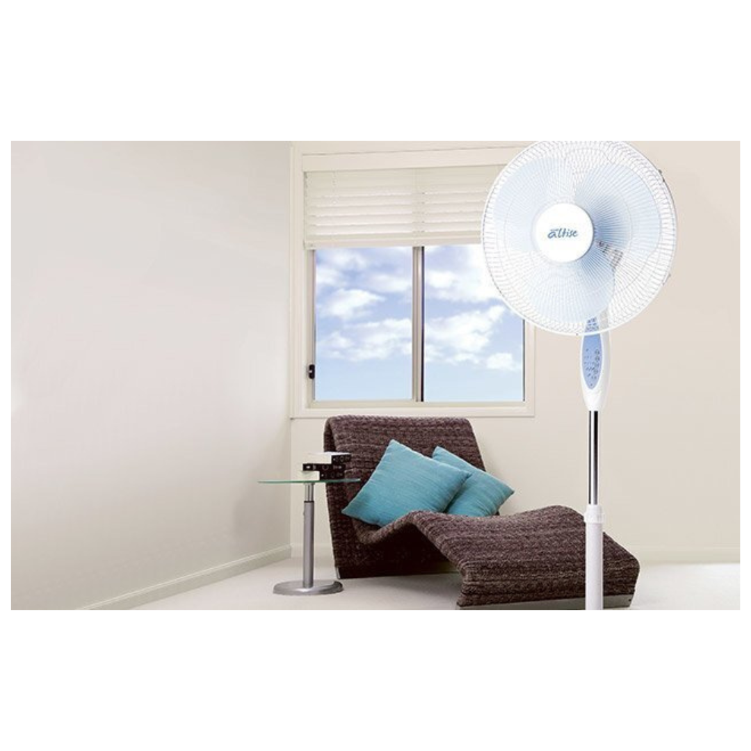 Omega Altise 40Cm Pedestal Fan With Remote Control OP40R BiRite Home