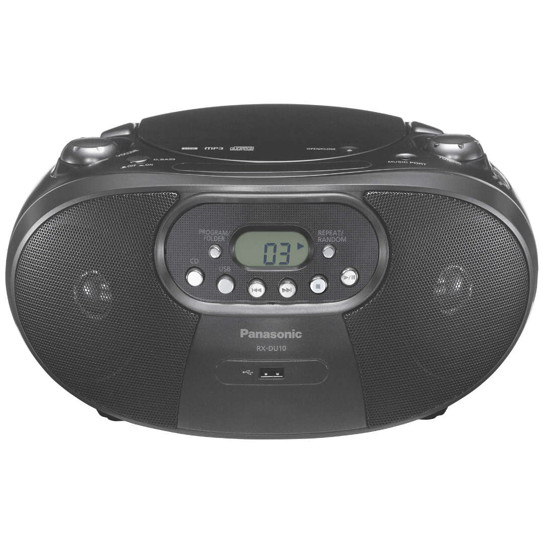 Panasonic Portable AM/FM Radio and CD Player - RXDU10GNK image_1