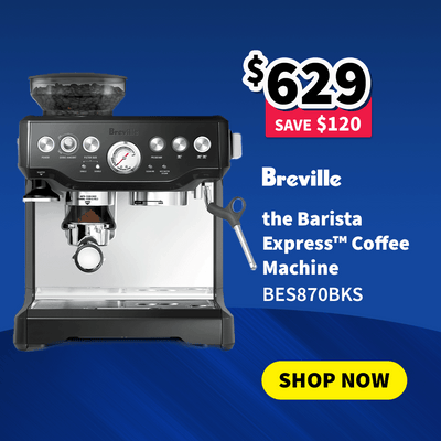 Breville The Barista Express Coffee Machine on sale $629 - Save $120