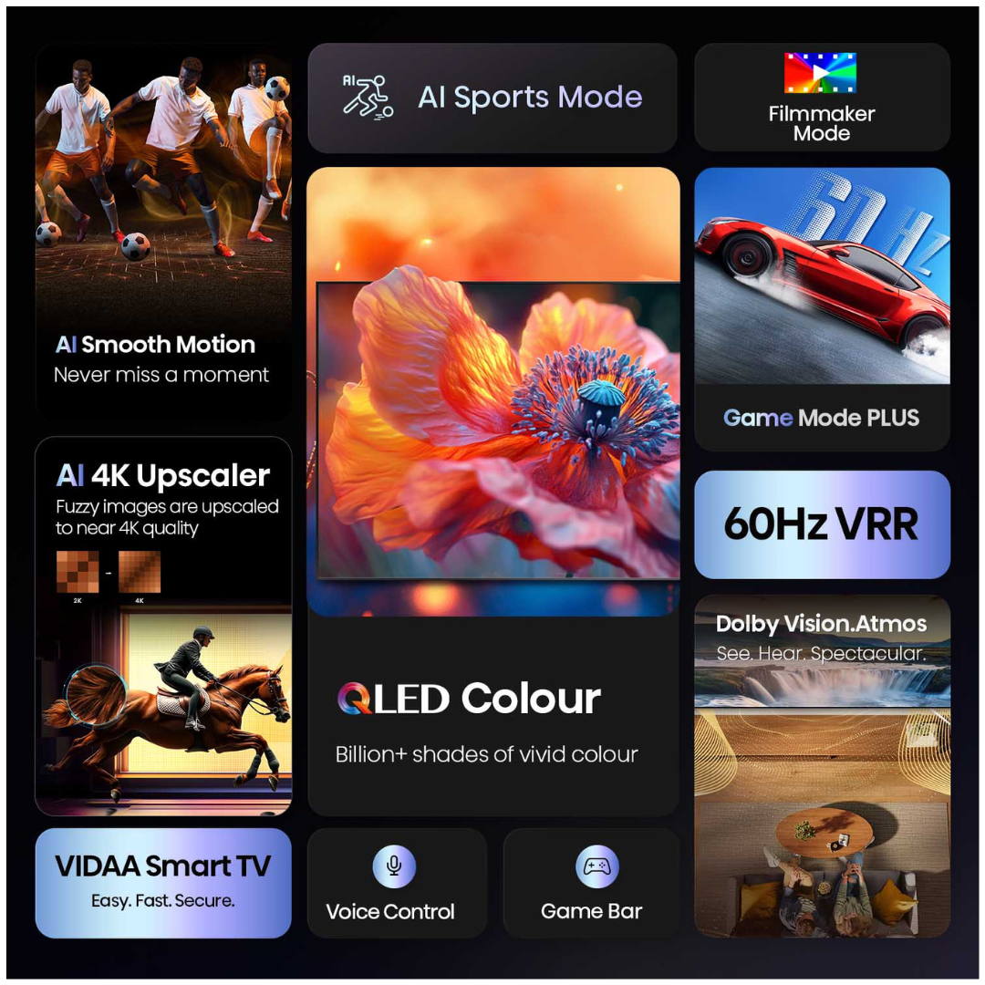 Hisense 43" Q6QAU 4K QLED Smart TV (2025)