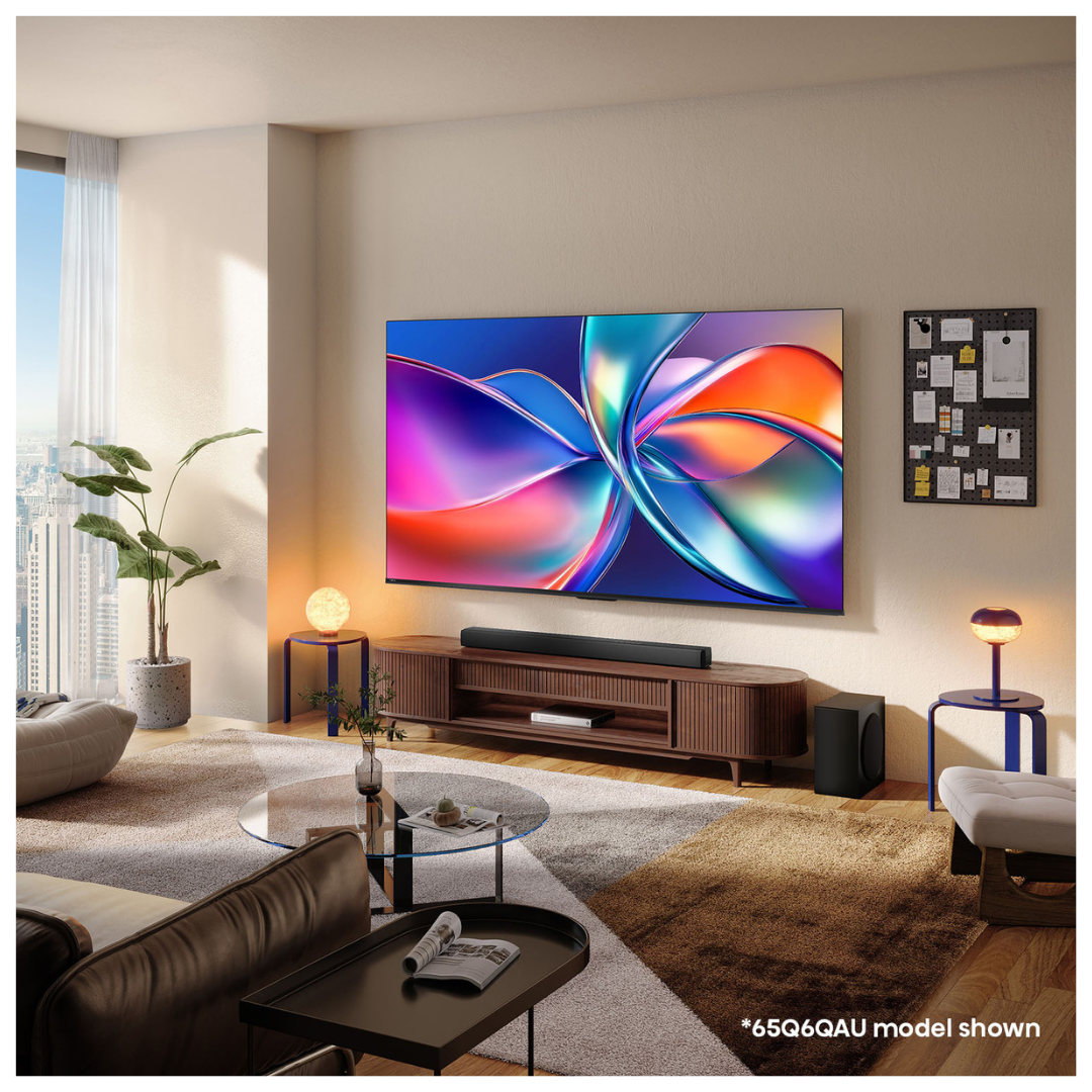 Hisense 85" Q6QAU 4K QLED Smart TV (2025)