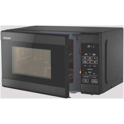 Sharp 20L Compact Microwave in Black - R211DB image_2
