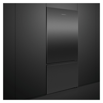 Fisher & Paykel 515L Black Stainless Steel Bottom Mount Fridge
