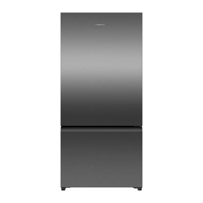 Fisher & Paykel 515L Black Stainless Steel Bottom Mount Fridge