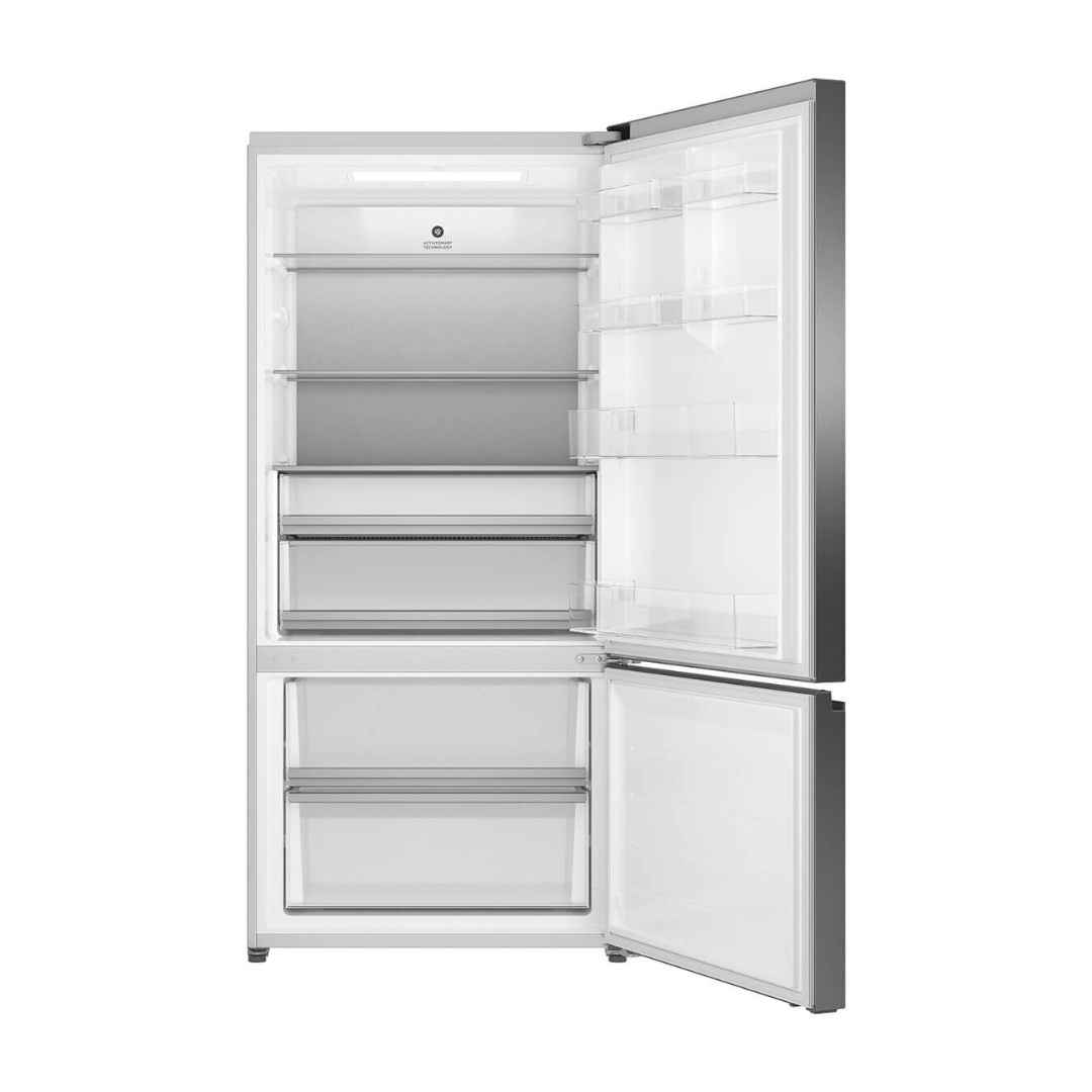 Fisher & Paykel 515L Black Stainless Steel Bottom Mount Fridge