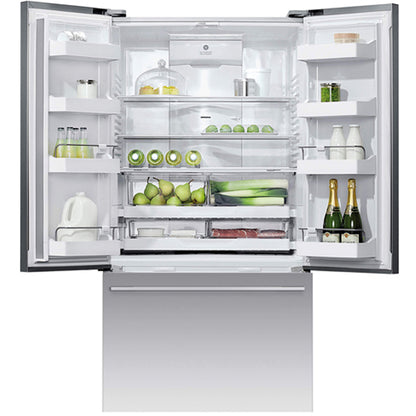Fisher & Paykel 569L Stainless French Door Fridge with Dispenser - RF610ADUX5 image_2