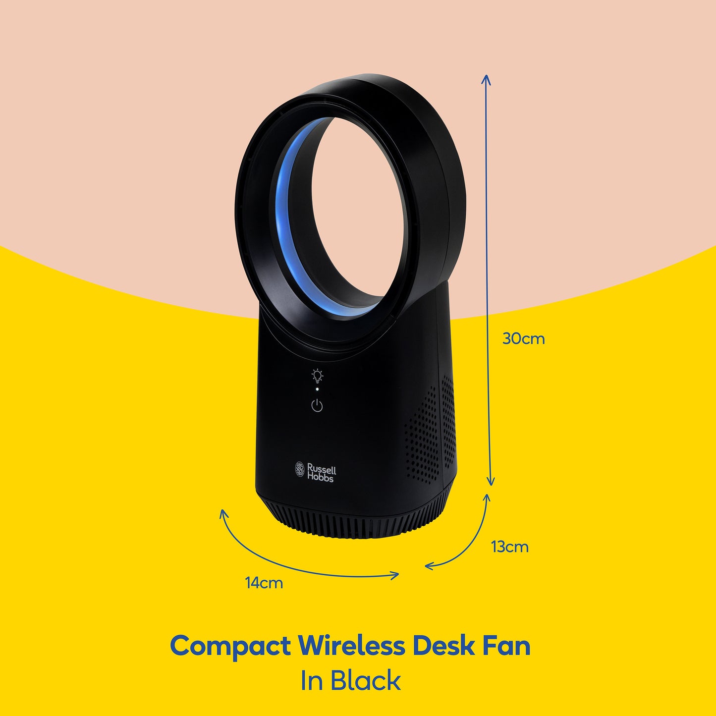 Russell Hobbs USB Bladeless Desk Fan