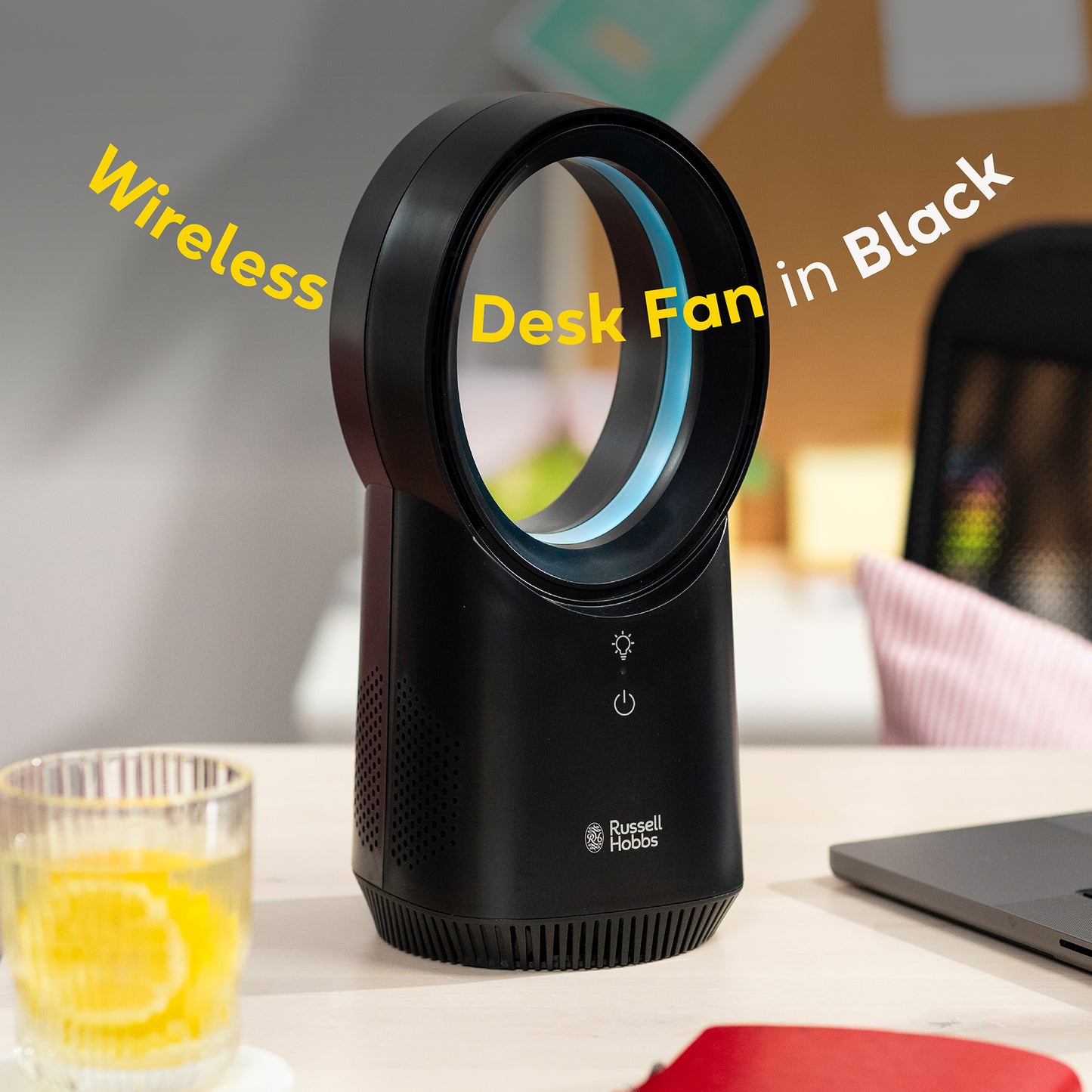 Russell Hobbs USB Bladeless Desk Fan
