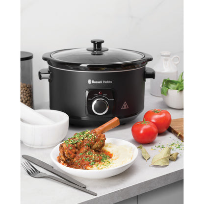 Russell Hobbs 4L Slow Cooker Matte Black - RHSC4A image_2