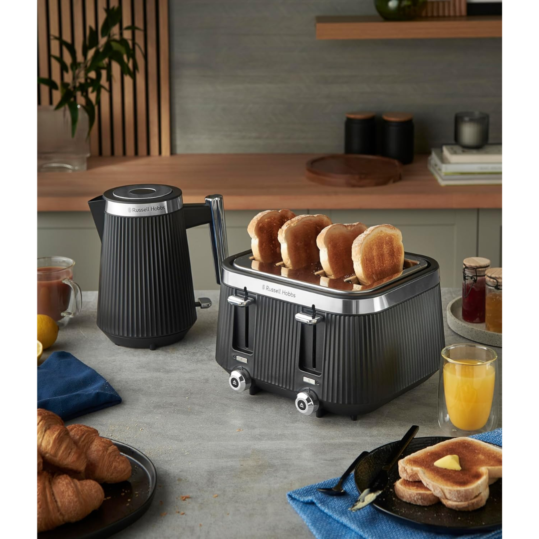 Russell Hobbs Bronte 4 Slice Toaster Black