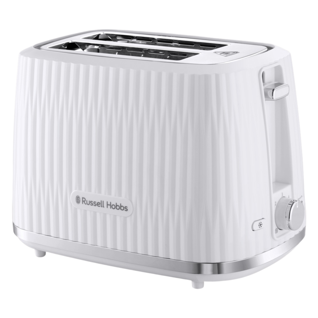 Russell Hobbs Eden 2 Slice Toaster White RHT2737WHT Bi Rite Home russell-hobbs-eden-2-slice-toaster-white-rht2737wht-bi-rite-home