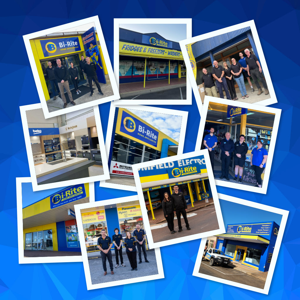 Bi-Rite Home Appliances are your local experts as depicted in this collage of our local store members