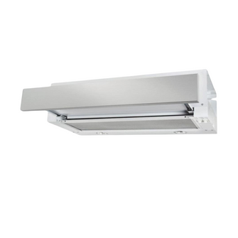 Robinhood 60cm Slideout Rangehood with Interchangable Stainless Steel or White fascia