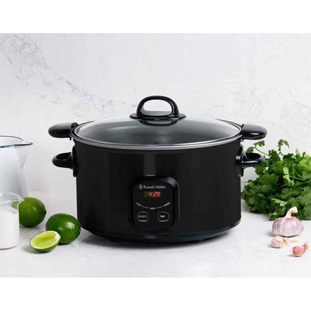 Russell Hobbs 6 L Sear & Slow Cooker Matte Black - RHSC650BLK image_2