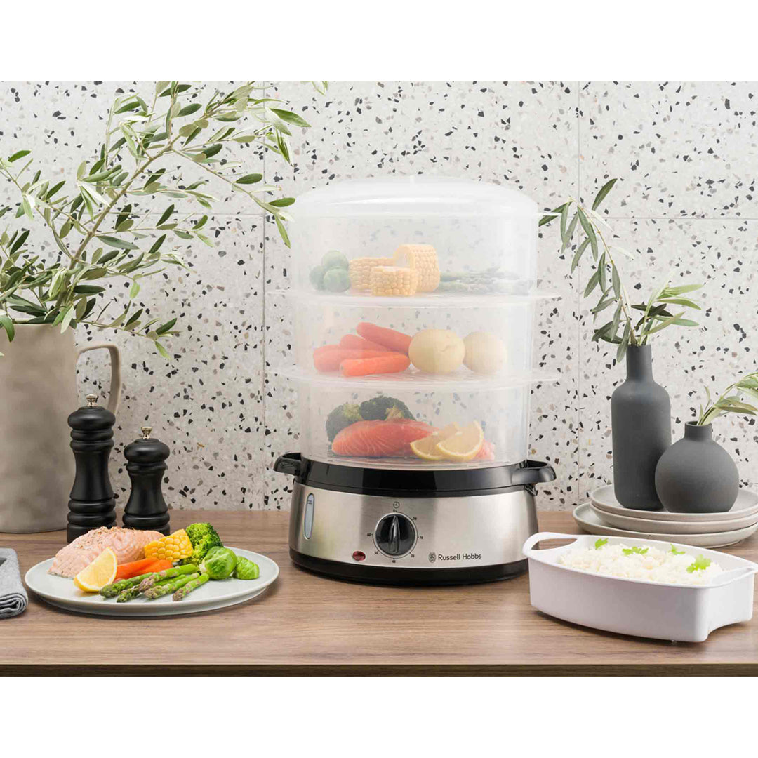 Russell Hobbs Cook at Home 9L Food Steamer RHSTM3 – Bi-Rite Home Appliances
