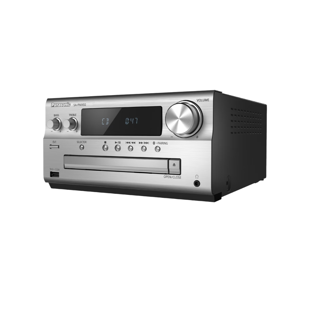 Panasonic Premium Micro CD Hi-Fi System SCPMX92GNS – Bi-Rite Home