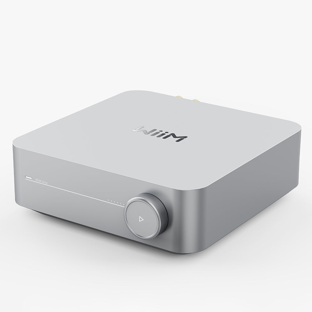 WiiM Amp Multiroom Streaming Amplifier Silver