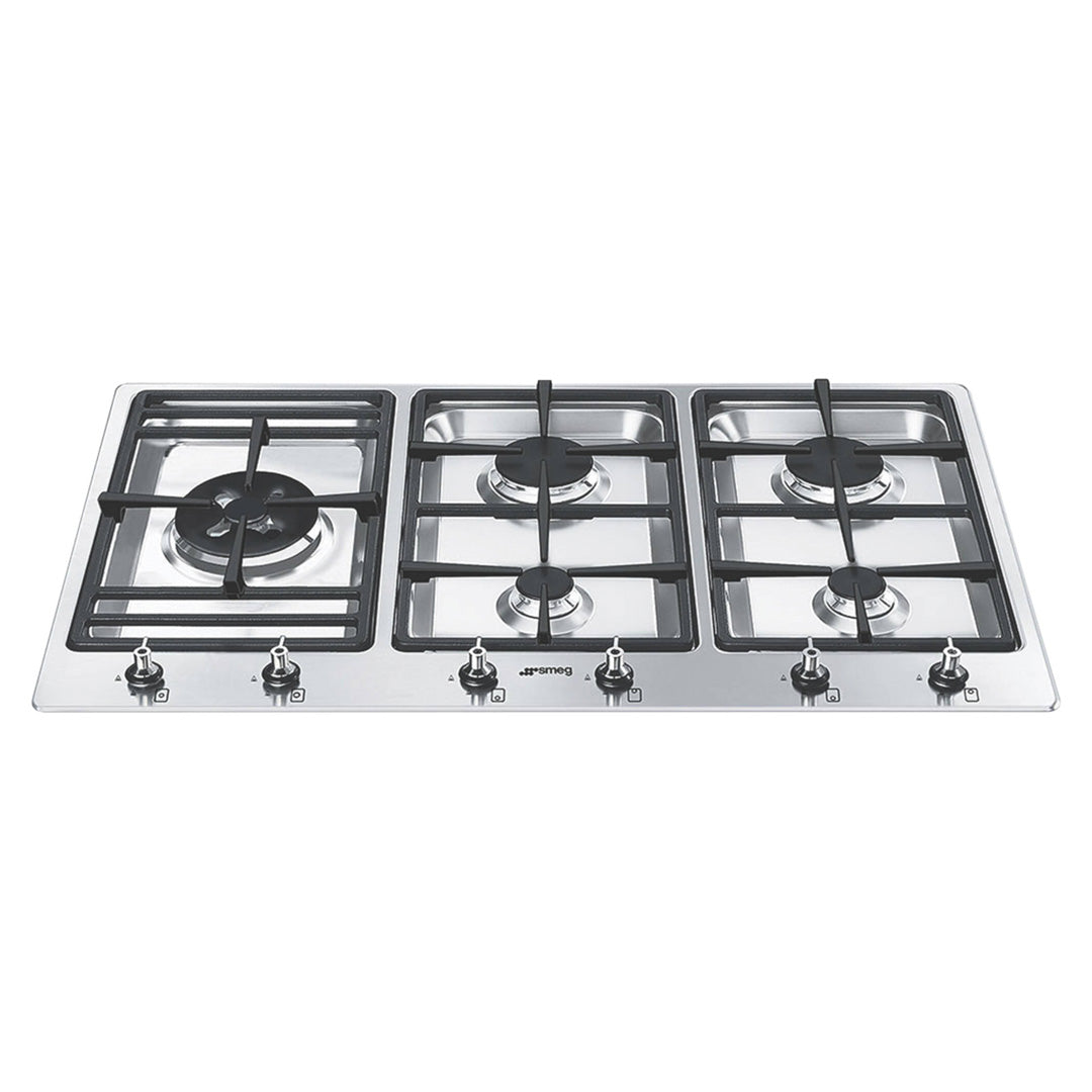 Smeg 90cm Gas Cooktop in Stainless Steel - PSA9065 image_2