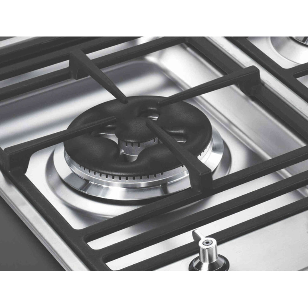 Smeg 90cm Gas Cooktop in Stainless Steel - PSA9065 image_3