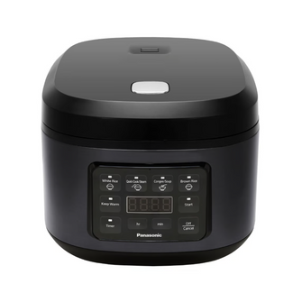 Panasonic 10 Cup Rice & Multi Cooker Black