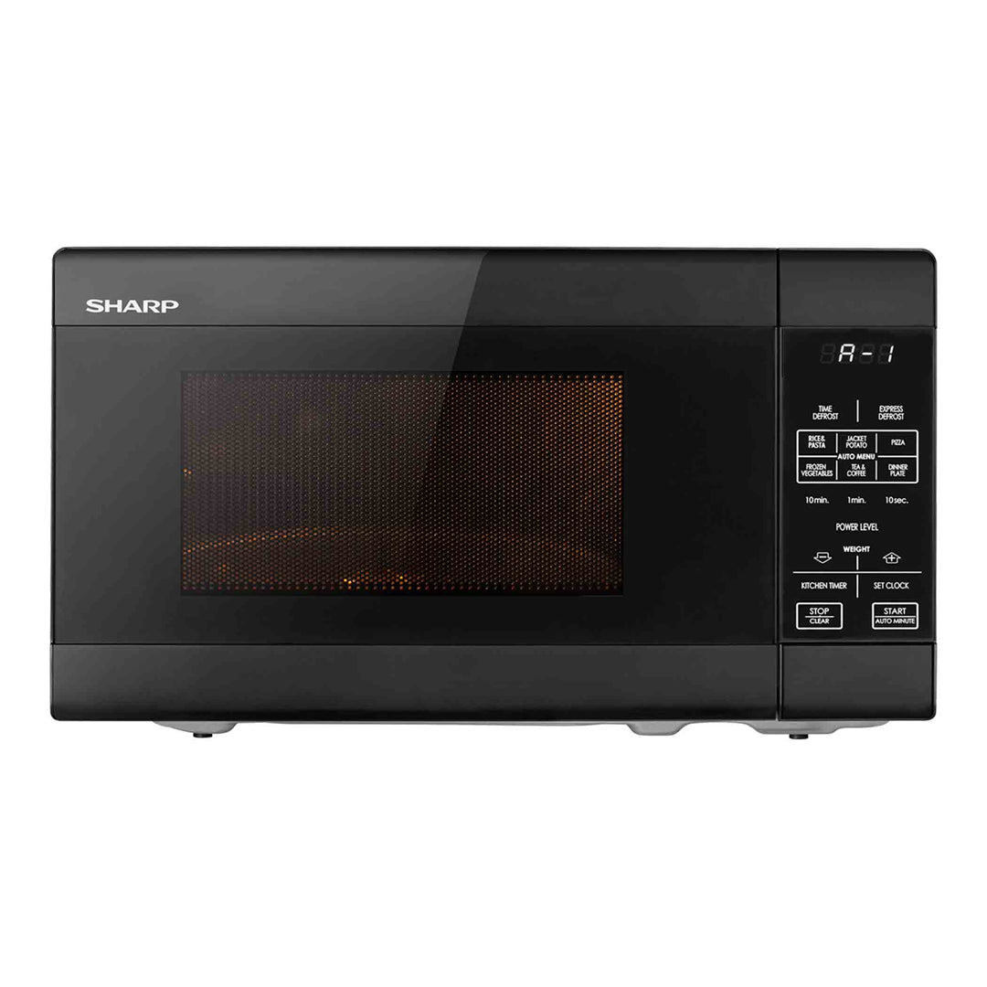 Sharp 20L Compact Microwave in Black - R211DB image_1