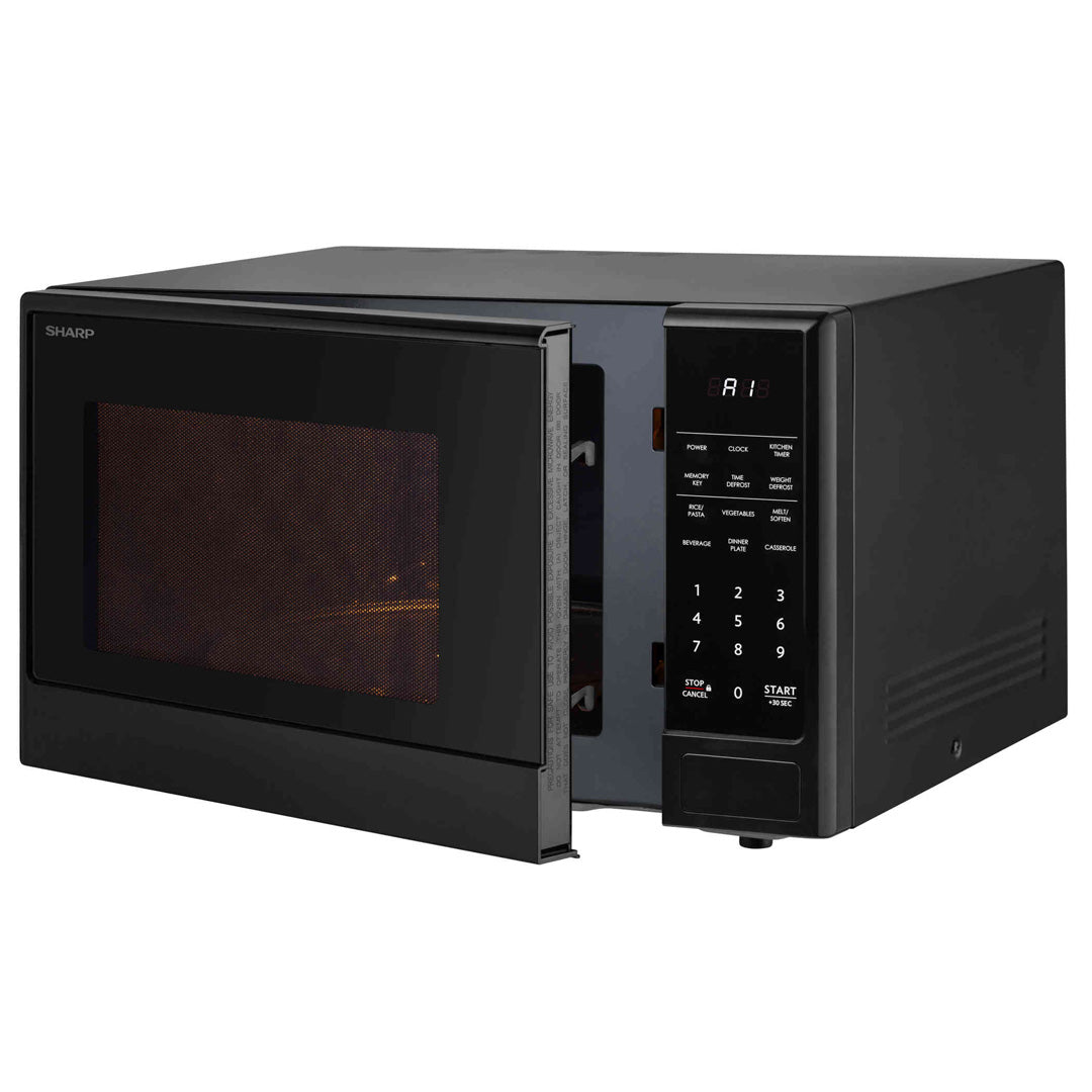 Sharp 28L Midsize Microwave in Black - R28A0B image_3