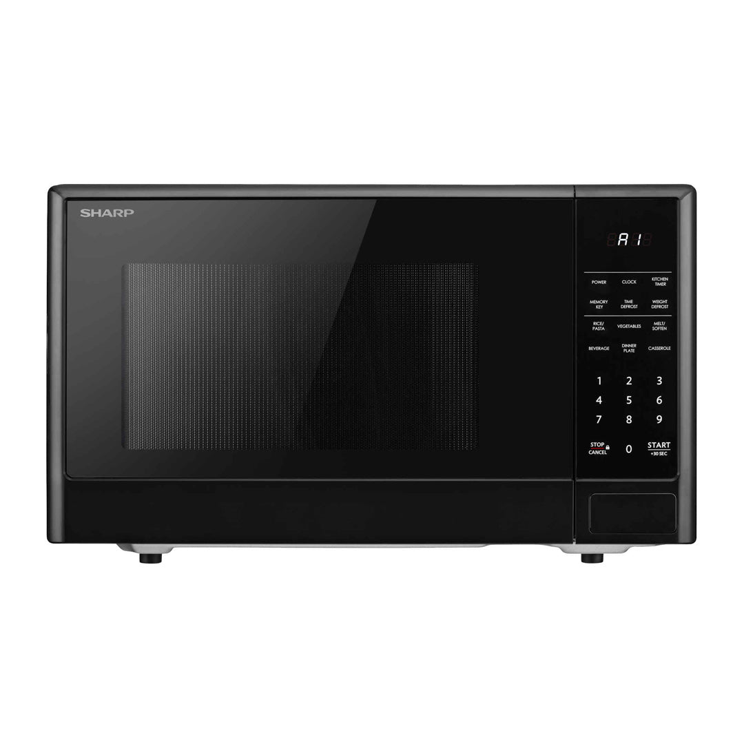 Sharp 28L Midsize Microwave in Black - R28A0B image_1