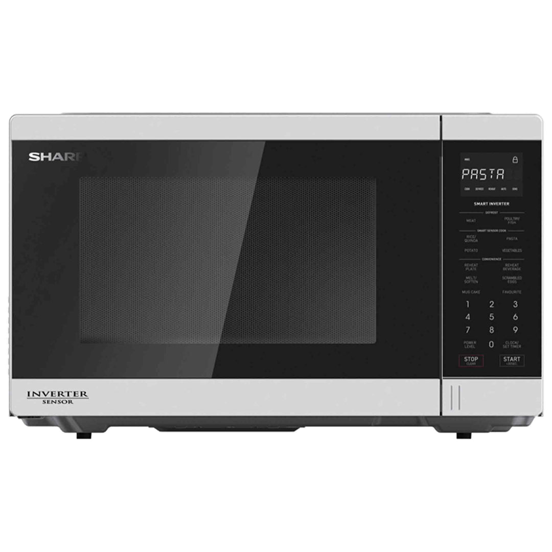 Sharp White 1200w, 34 Litre Microwave, 11 Pwr levels, 315mm Turntable, Inverter - R350EW image_1