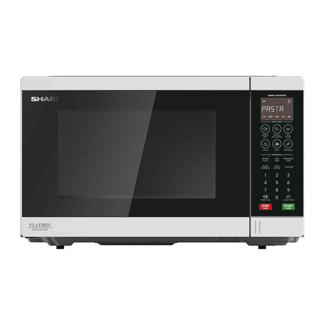 Sharp 32L Flatbed Microwave Oven in White - SM327FHW image_1